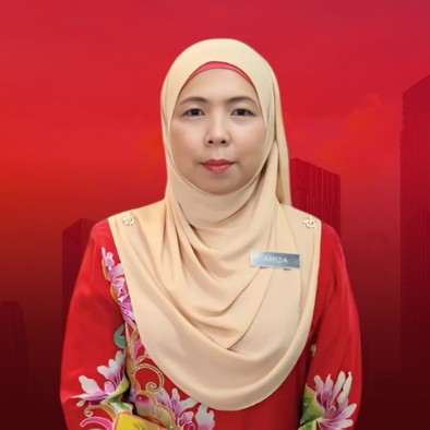 YBrs. Puan Aniza Binti Kamarulzaman - Pengarah